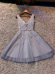 Bridesmaid Dresses Color, A-line Straps Ruffles Short/Mini Tulle Dress