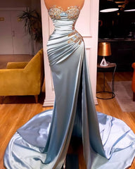 Wedding Photo Ideas, Blue long prom dress,  formal party dress