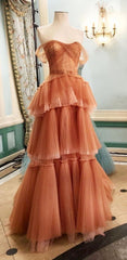 Formal Dress Homecoming, Sweetheart Neck Long Prom Dress,Tulle Sleeveless Evening Dress