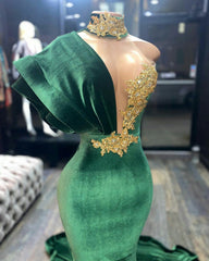 Spring Wedding, Green evening Prom Dresses,Long Prom Dress