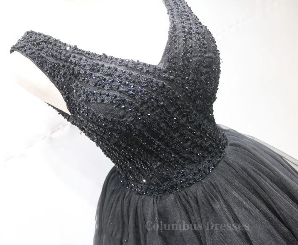 Prom Dresses Vintage, Short Black Lace Prom Dresses, Short Black Lace Homecoming Graduation Dresses